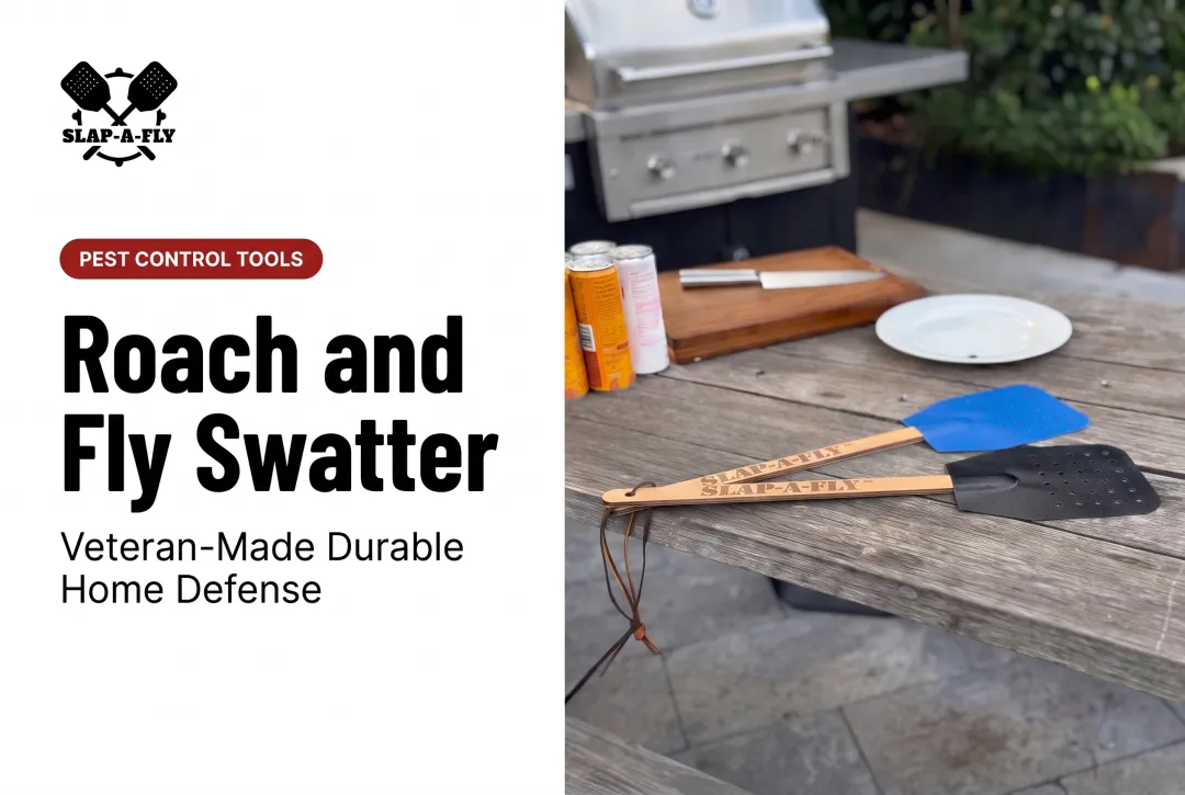 Roach and Fly Swatter