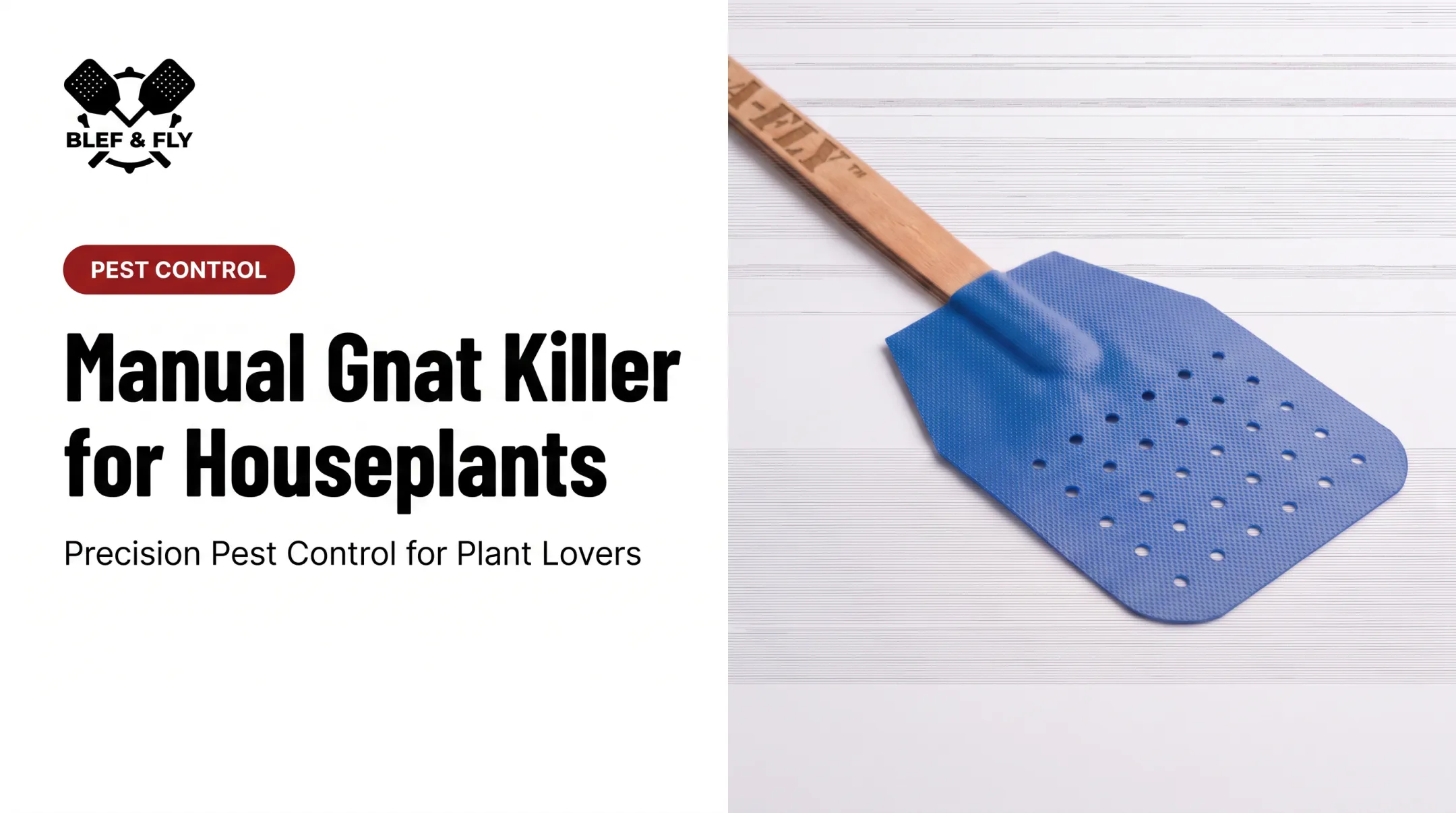 Manual Gnat Killer for Houseplants