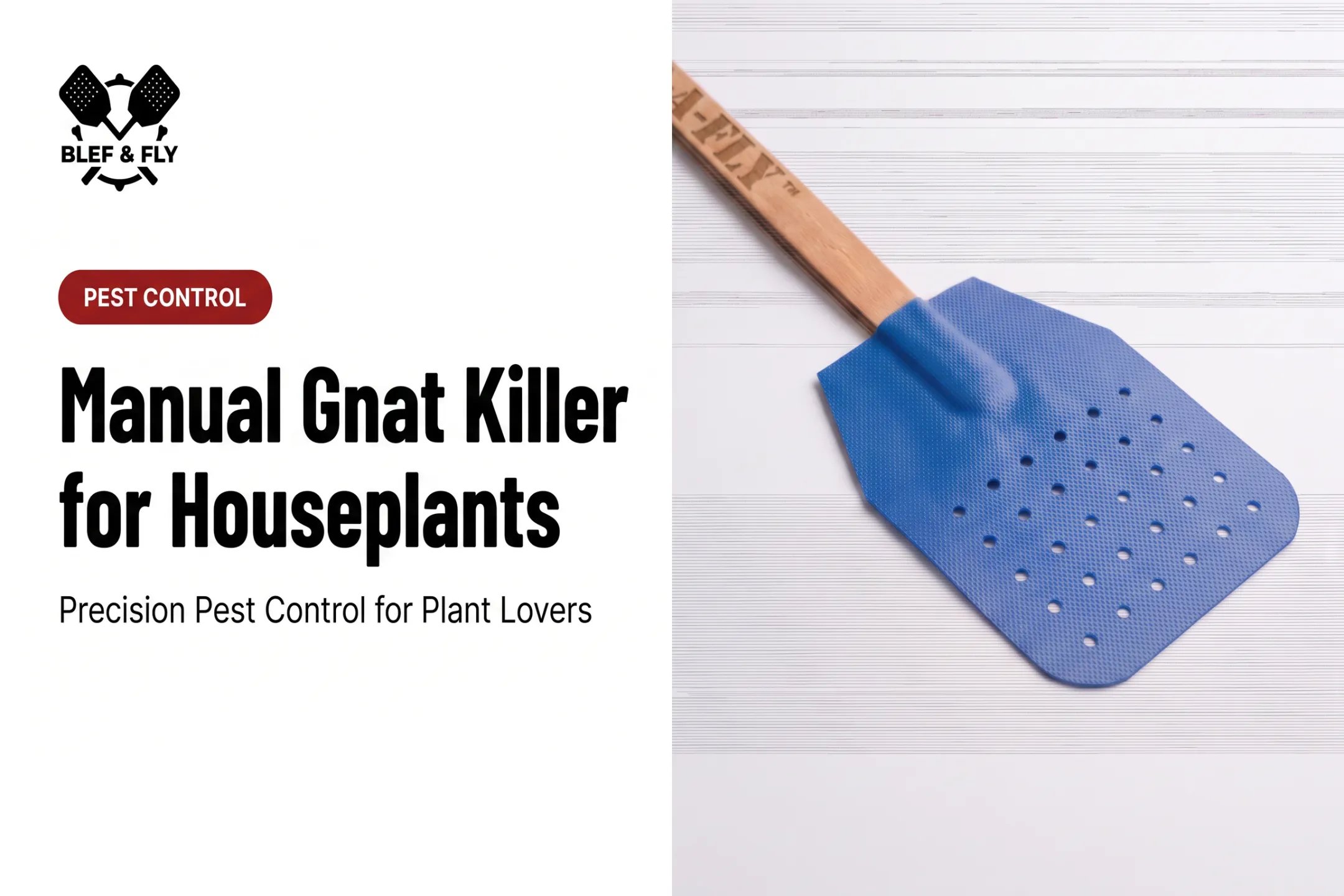Manual Gnat Killer for Houseplants