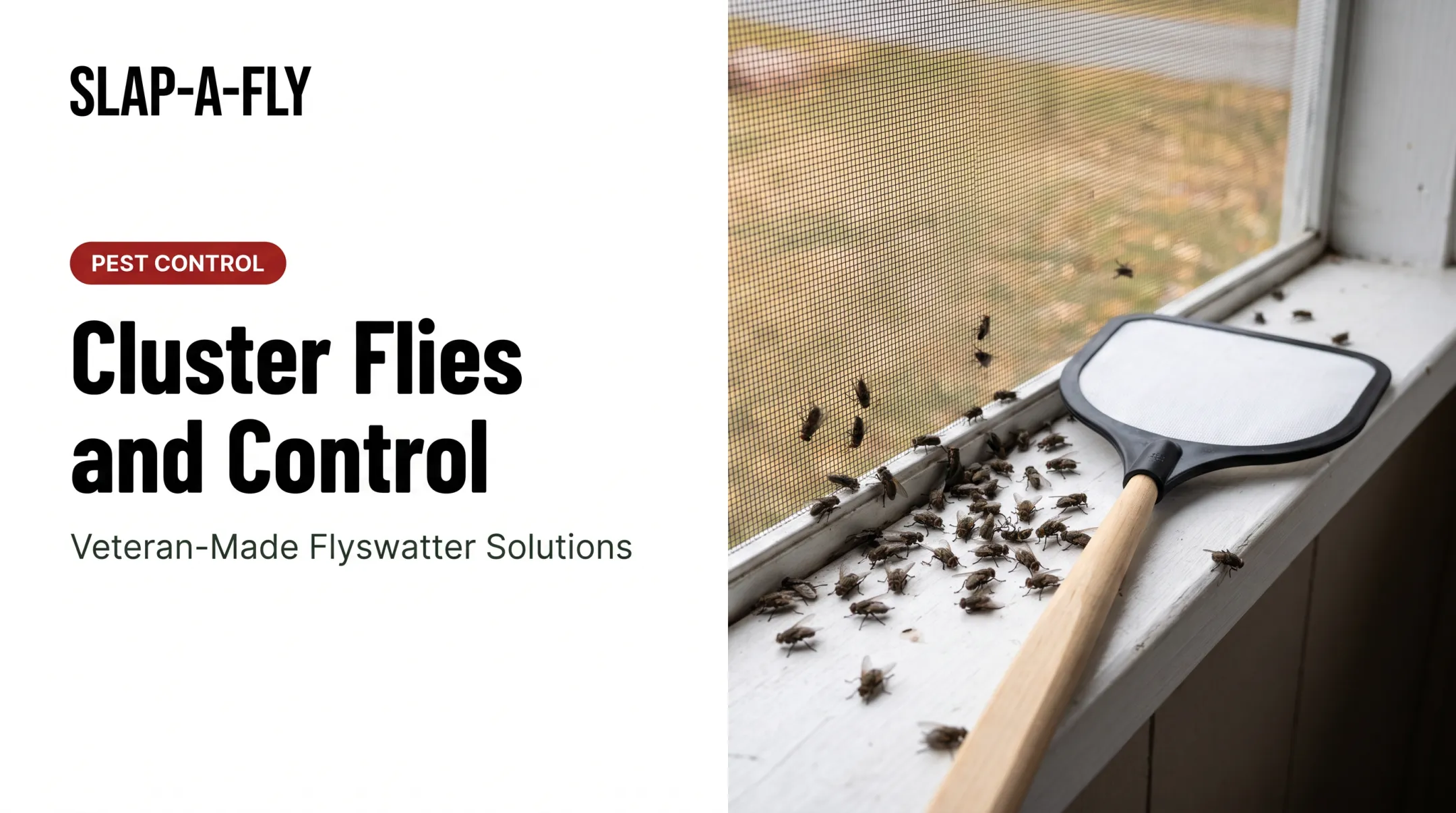 Cluster Flies and Control