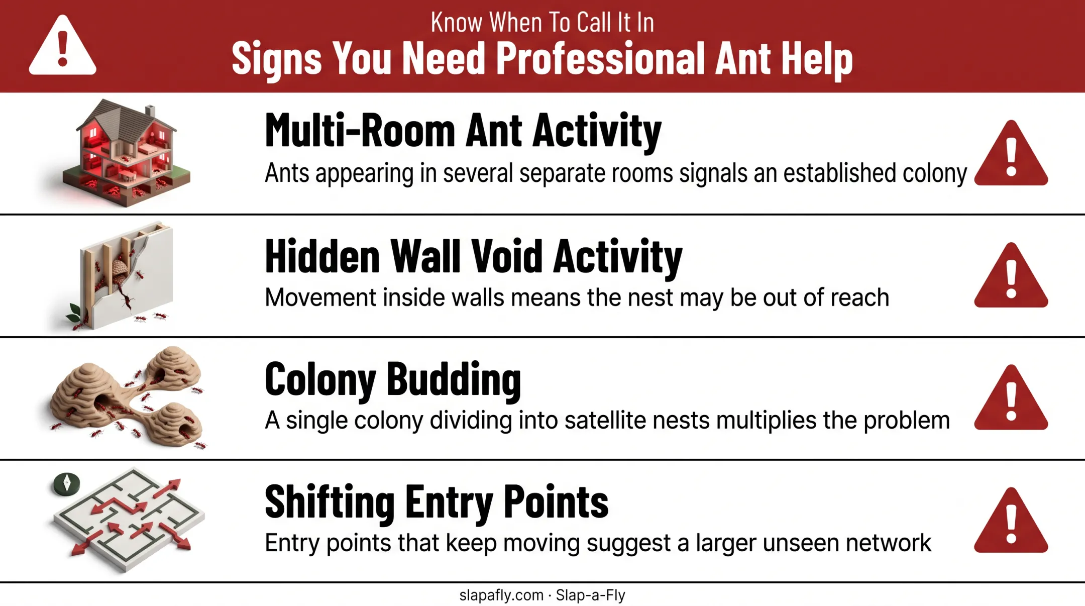 Warning signs it's time to call a professional pest control exterminator