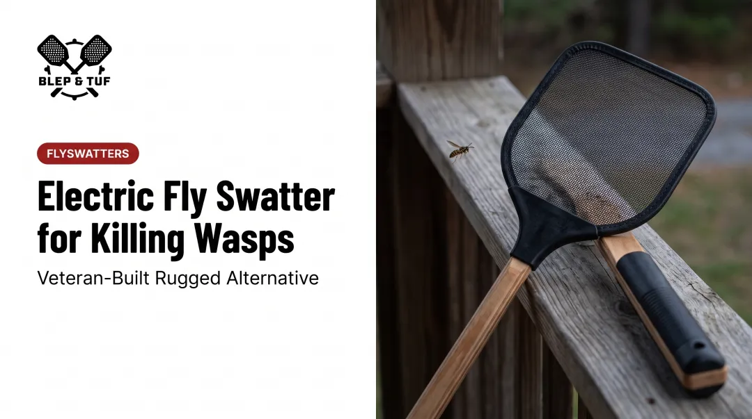 Electric Fly Swatter for Killing Wasps