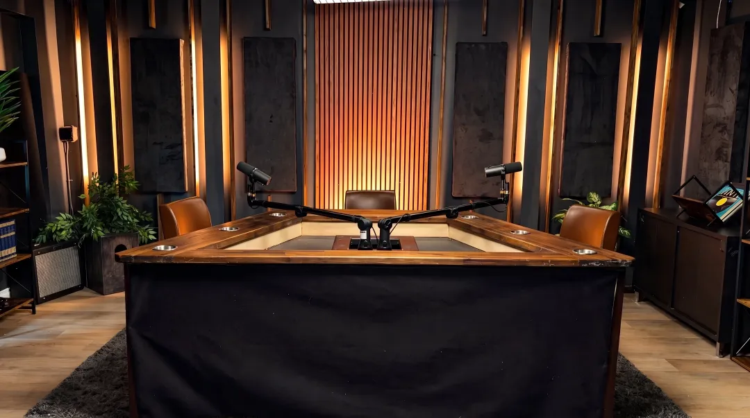 SLAP Studios multi-camera setup for creator content production