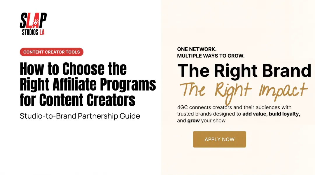 How to Choose the Right Affiliate Programs for Content Creators