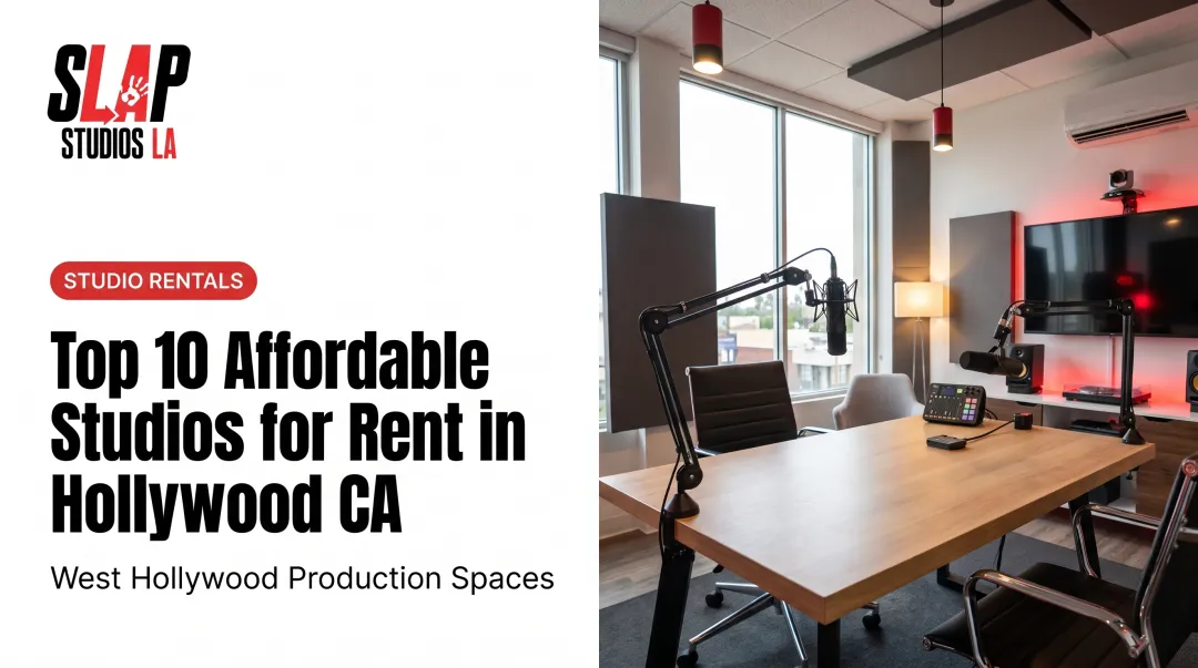 Top 10 Affordable Studios for Rent in Hollywood CA