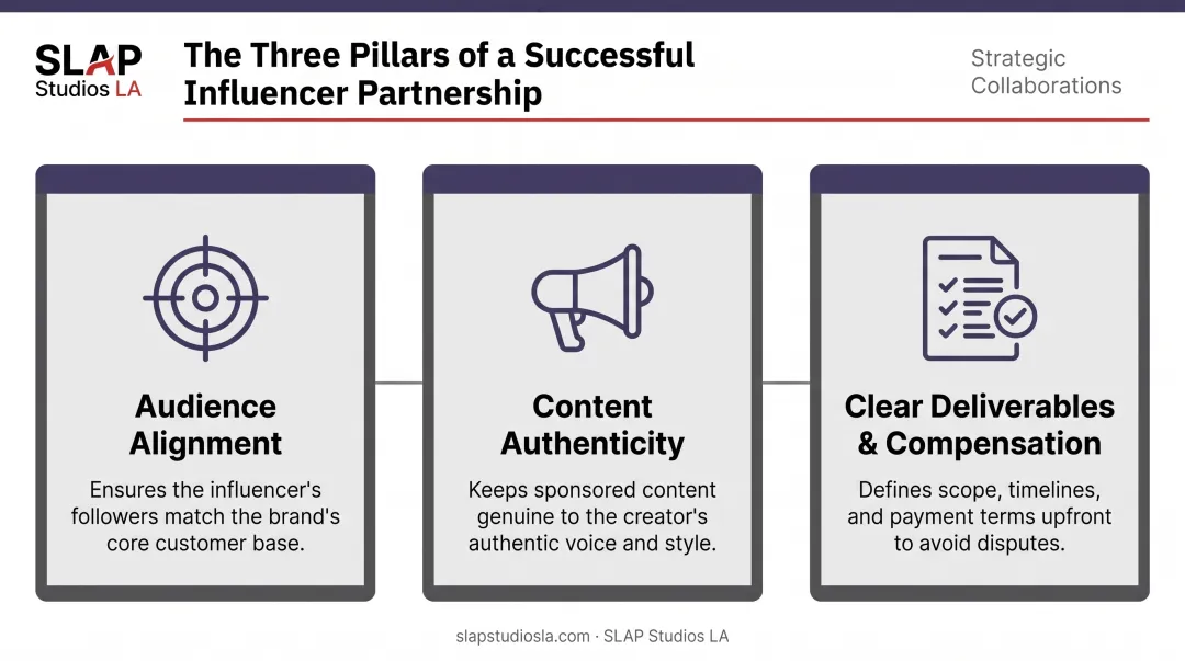 Three core components of successful influencer brand collaborations