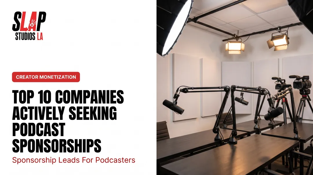 Top 10 Companies Actively Seeking Podcast Sponsorships