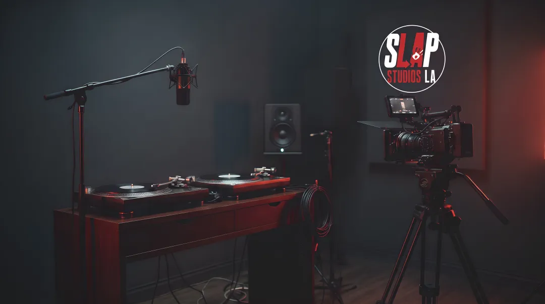 SLAP Studios LA multi-camera content production session in West Hollywood