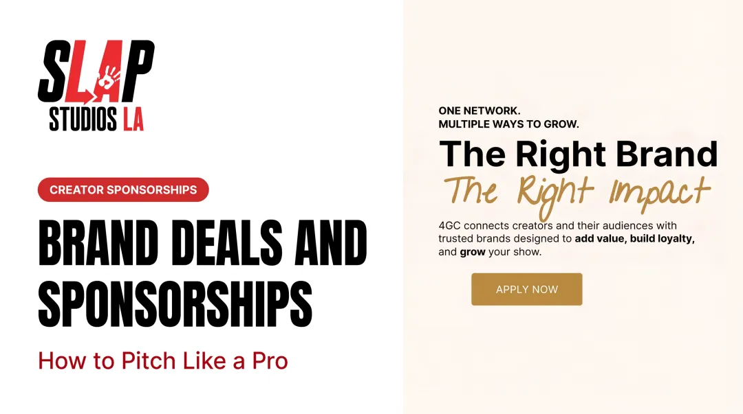 Brand Deals and Sponsorships: How to Pitch Like a Pro