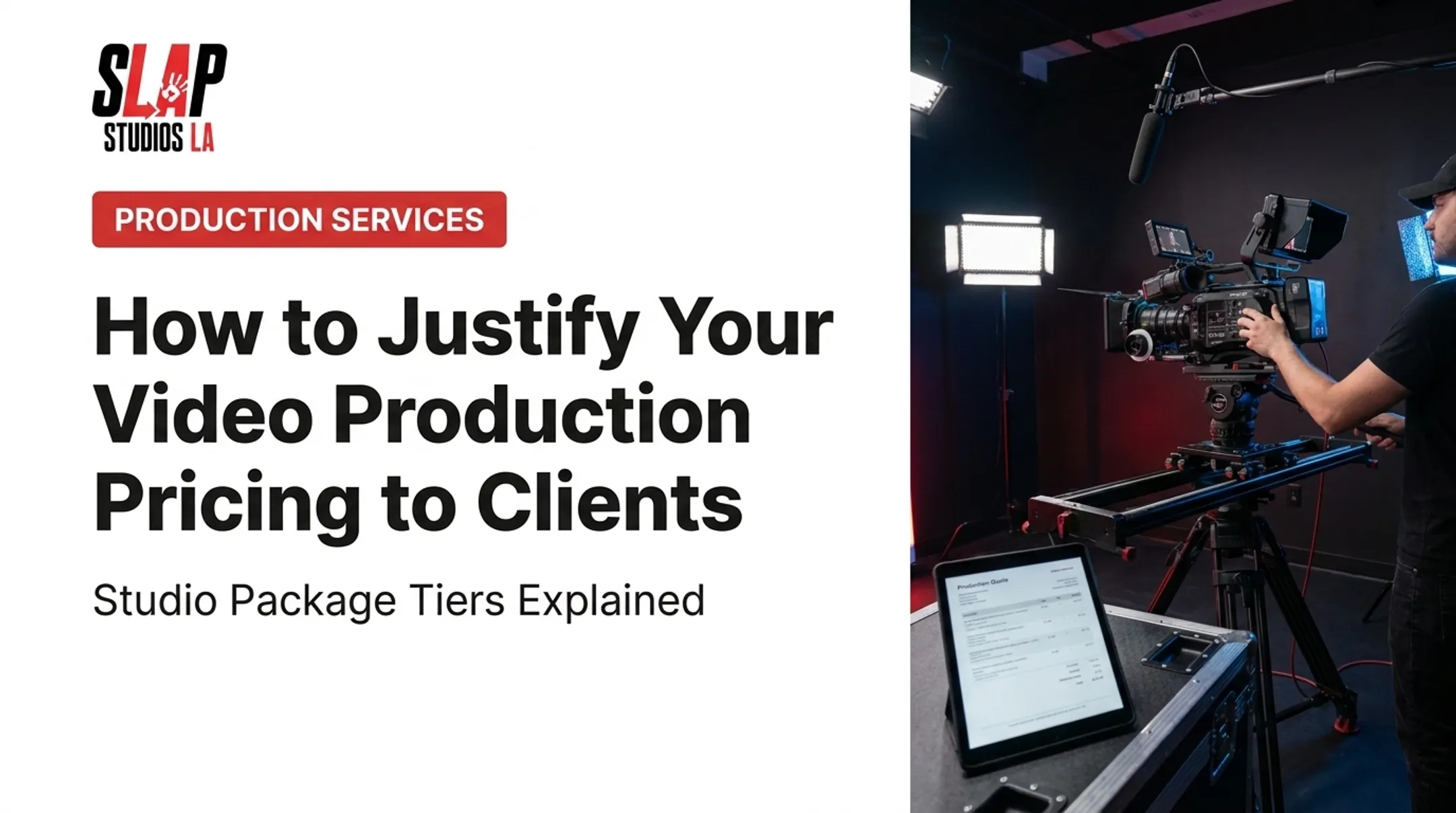 How to Justify Your Video Production Pricing to Clients