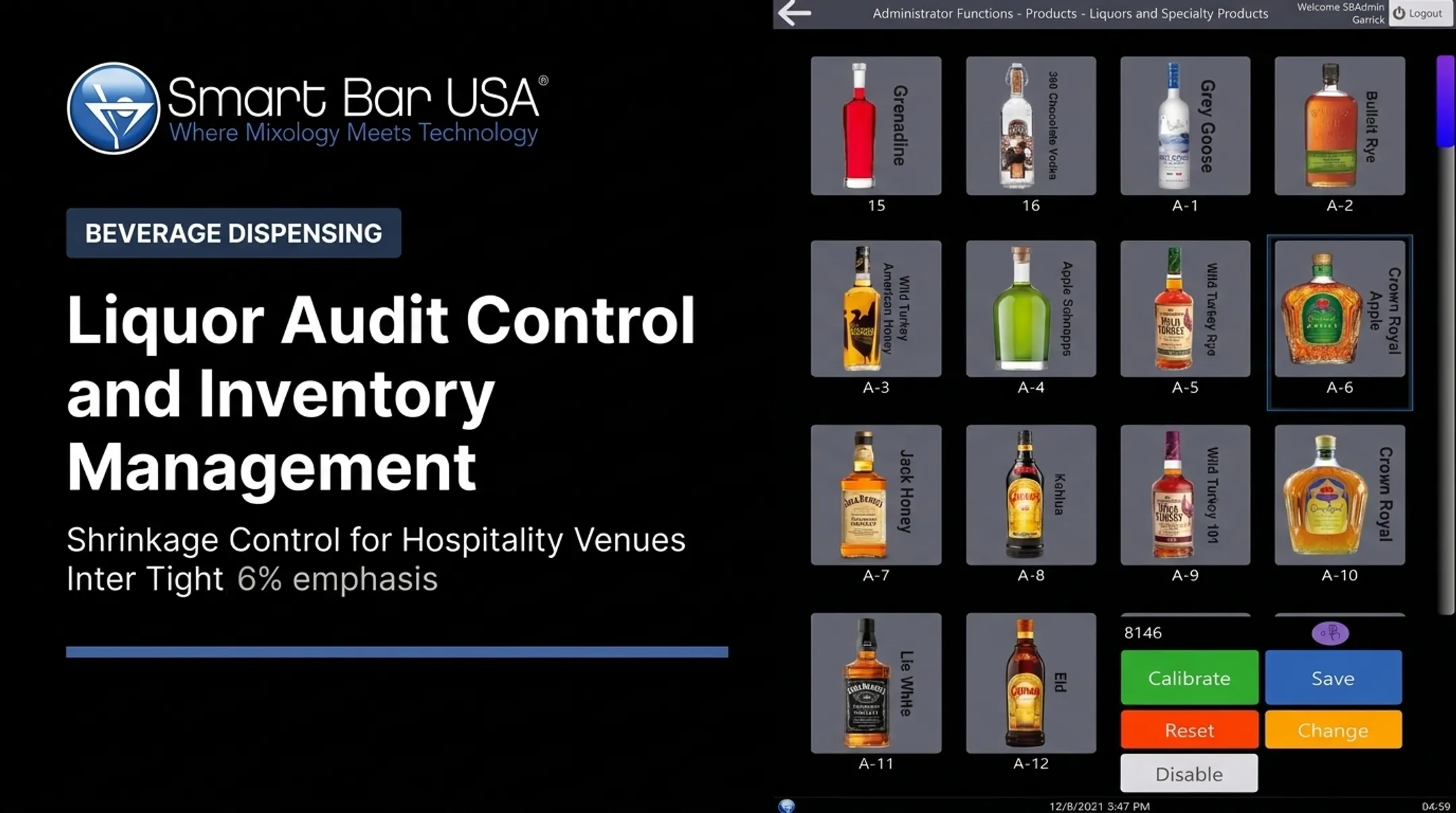Liquor Audit Control and Inventory Management