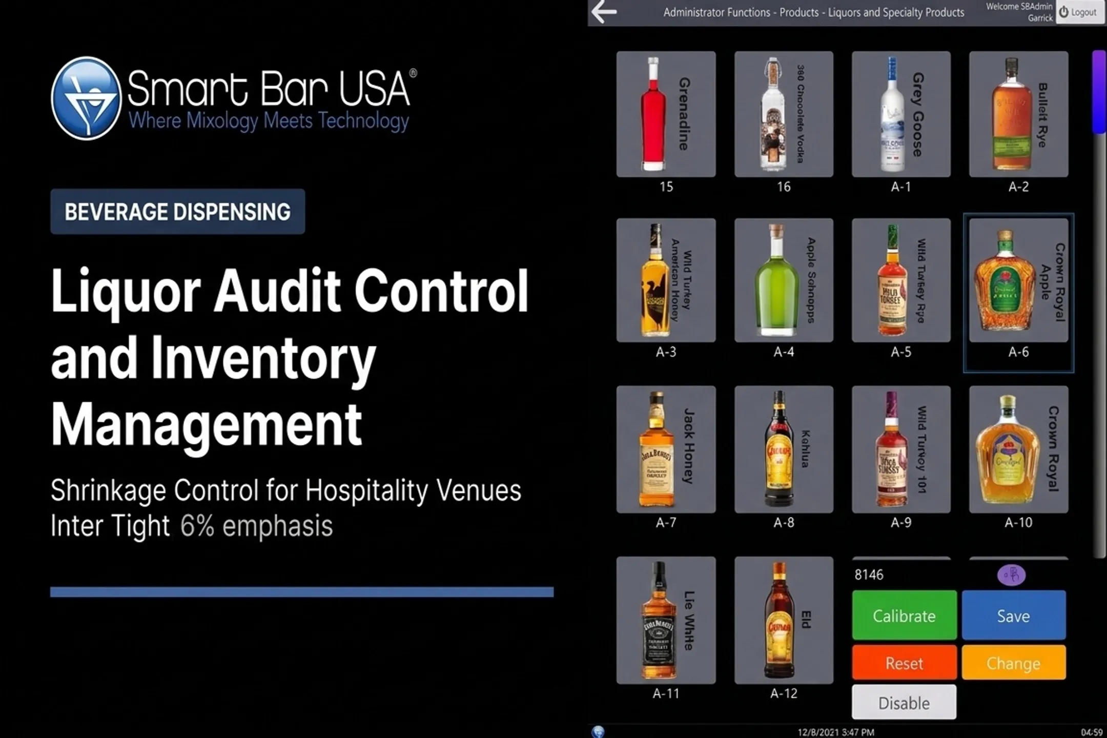 Liquor Audit Control and Inventory Management
