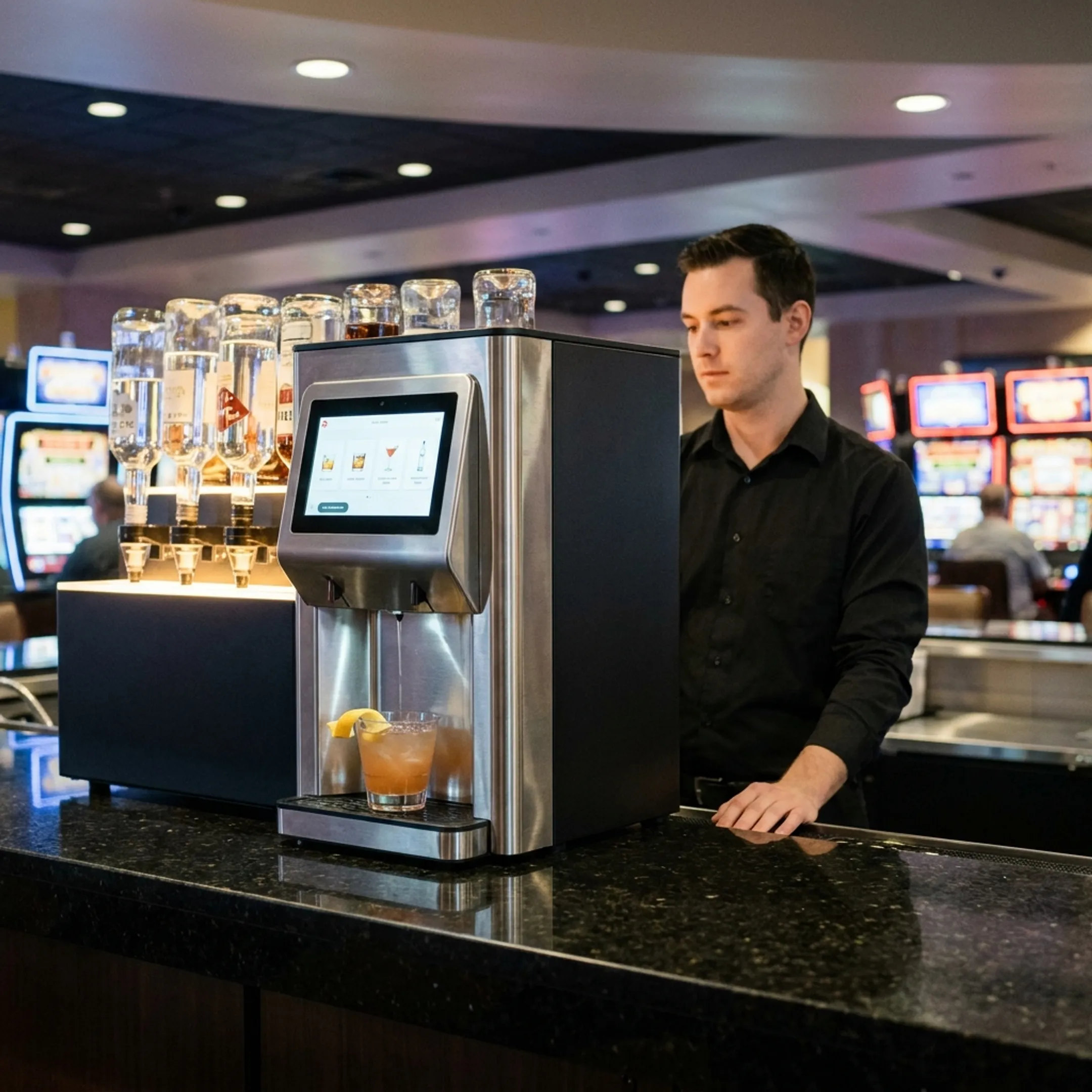 Casino cocktail bar