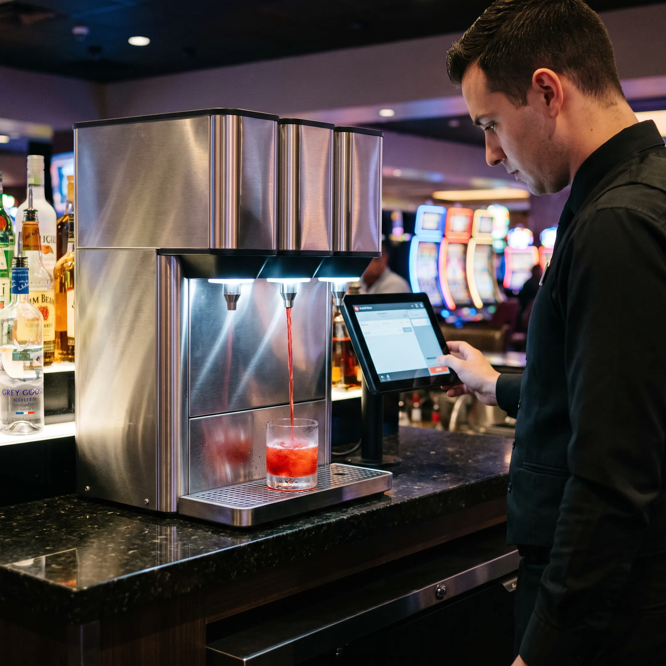 Casino beverage service
