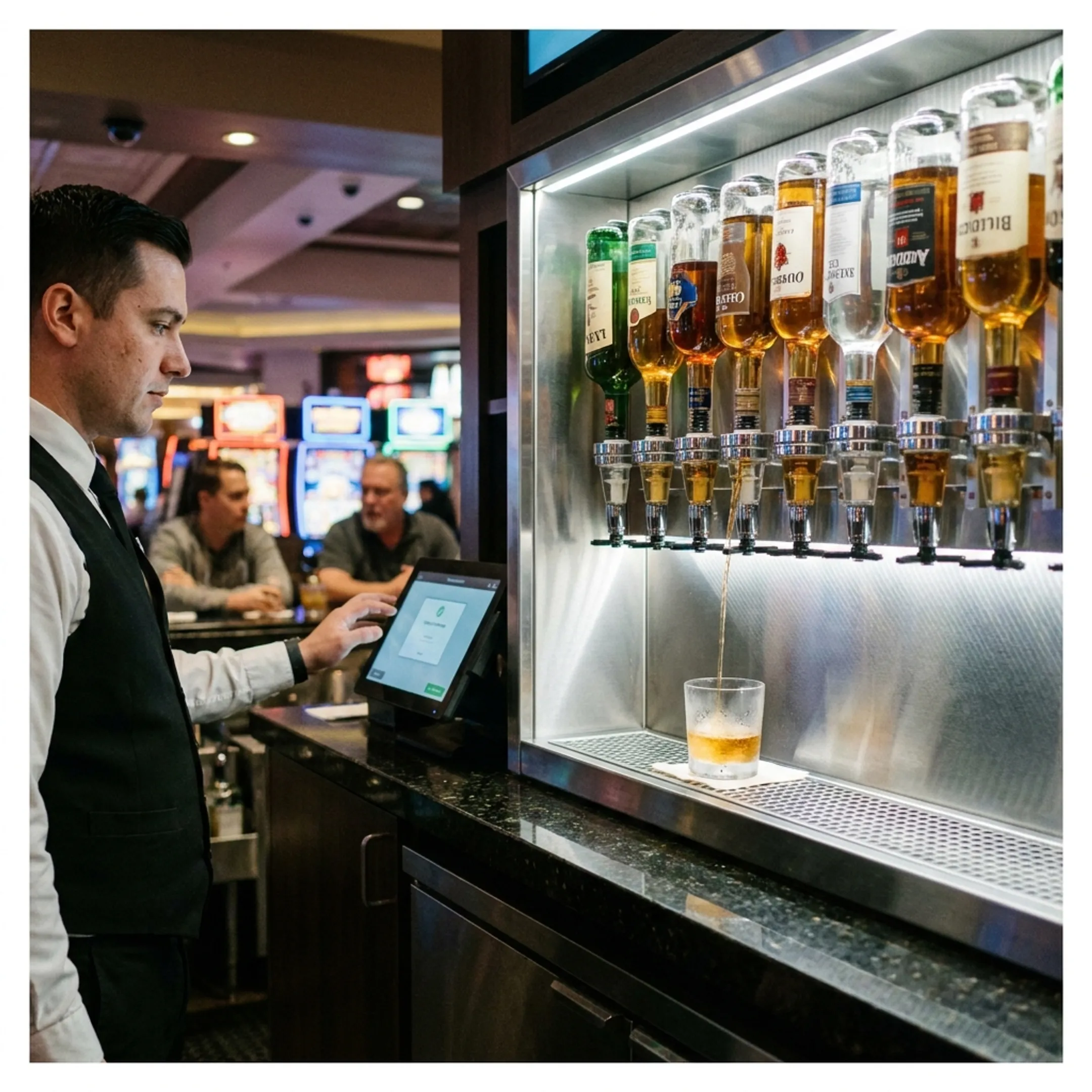 Casino beverage service