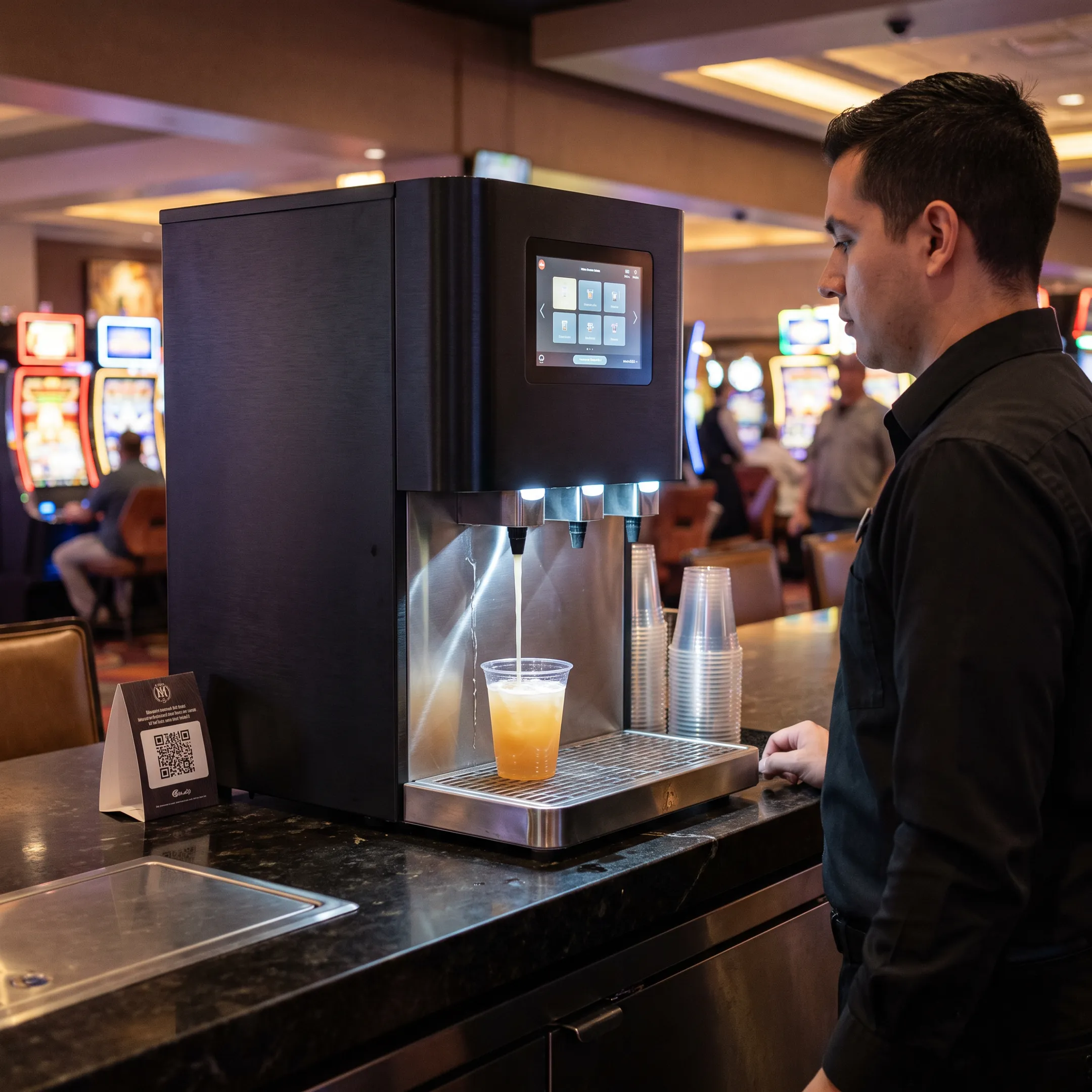 Casino beverage service