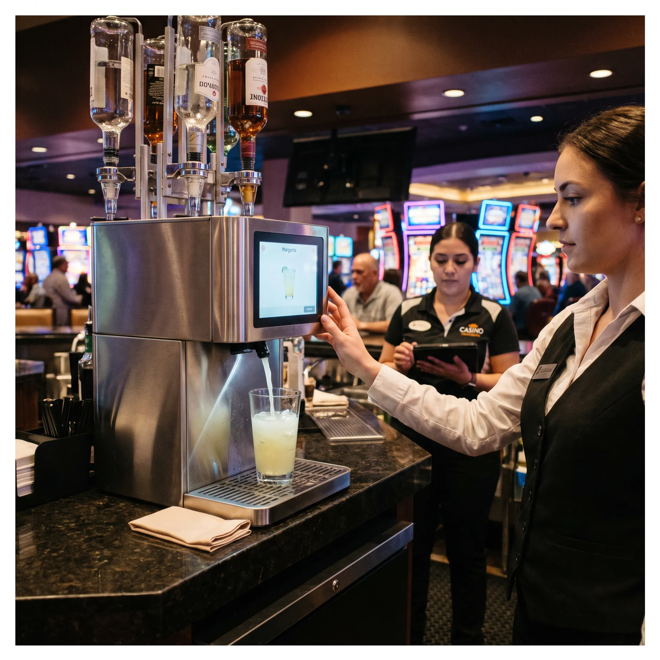 Casino beverage service