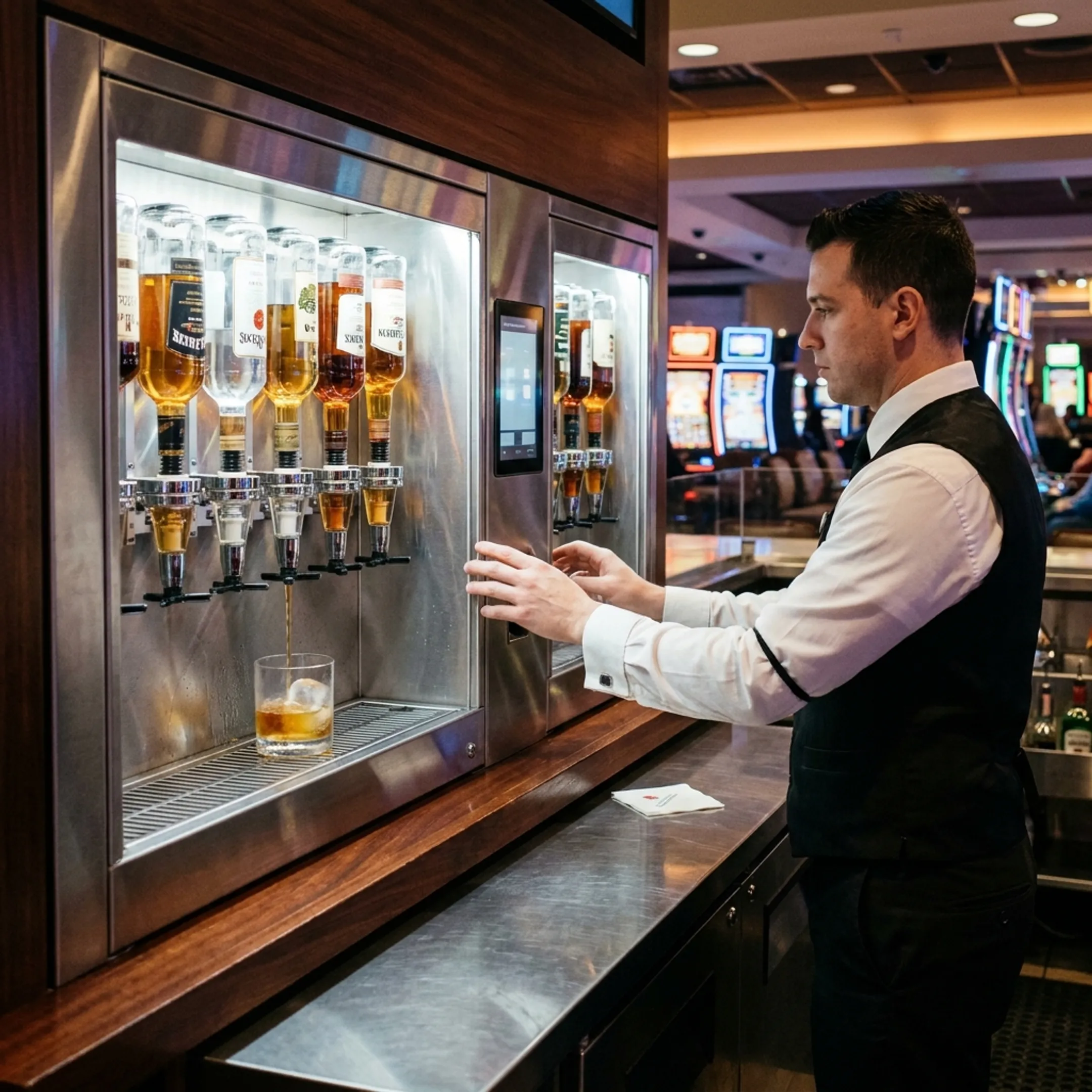Casino beverage service