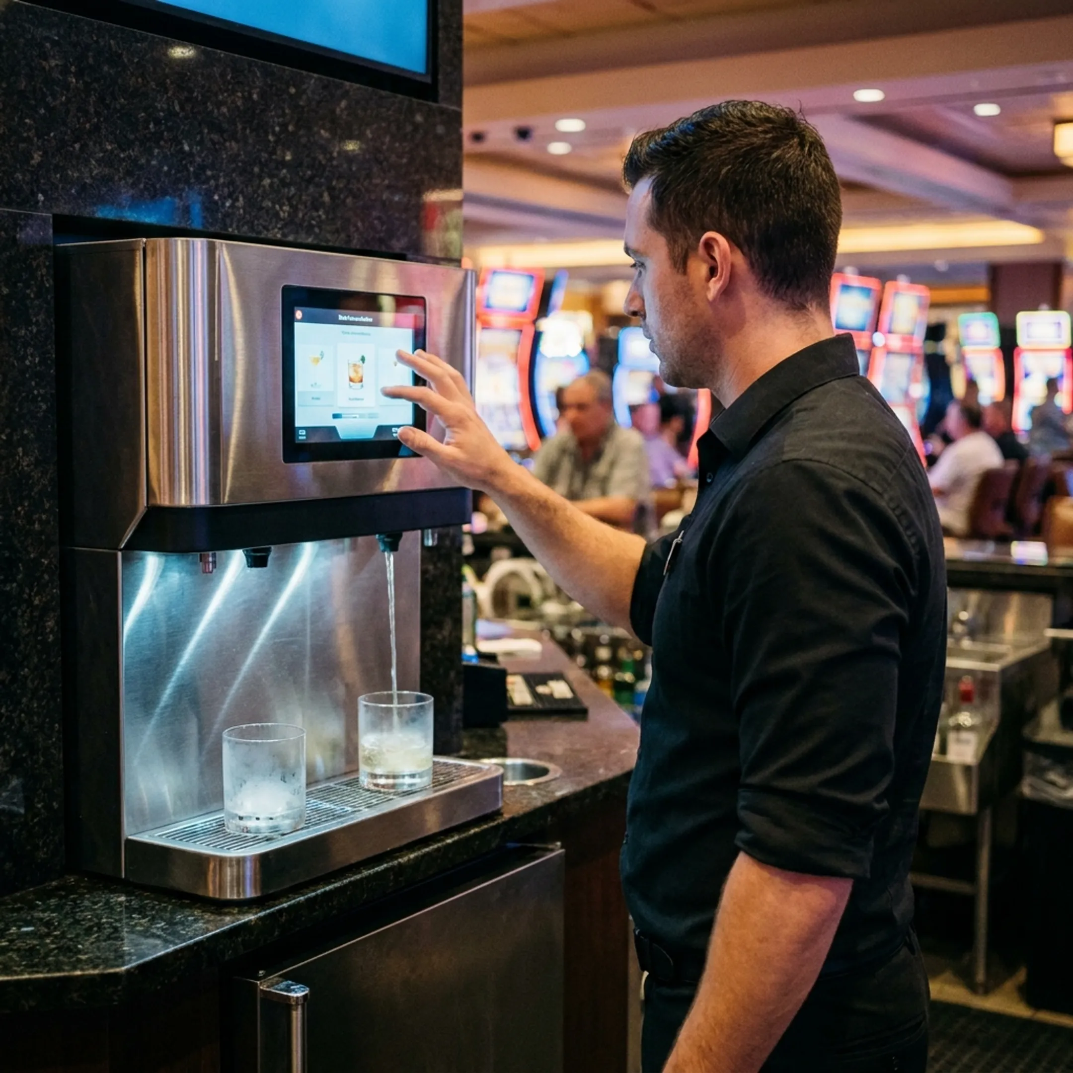 Casino beverage service