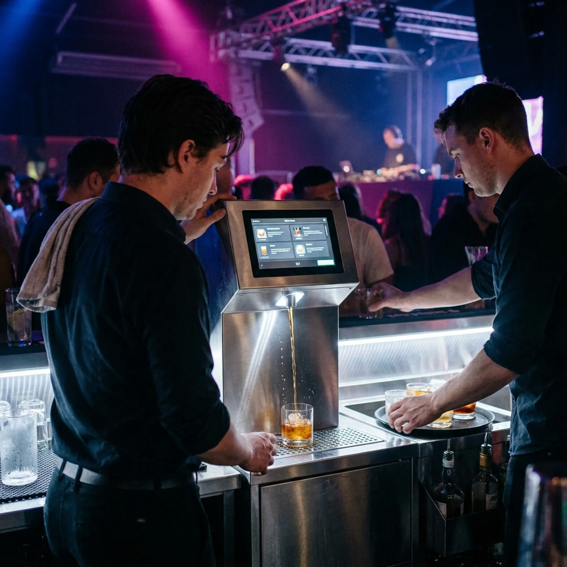 Bar and nightclub cocktail service