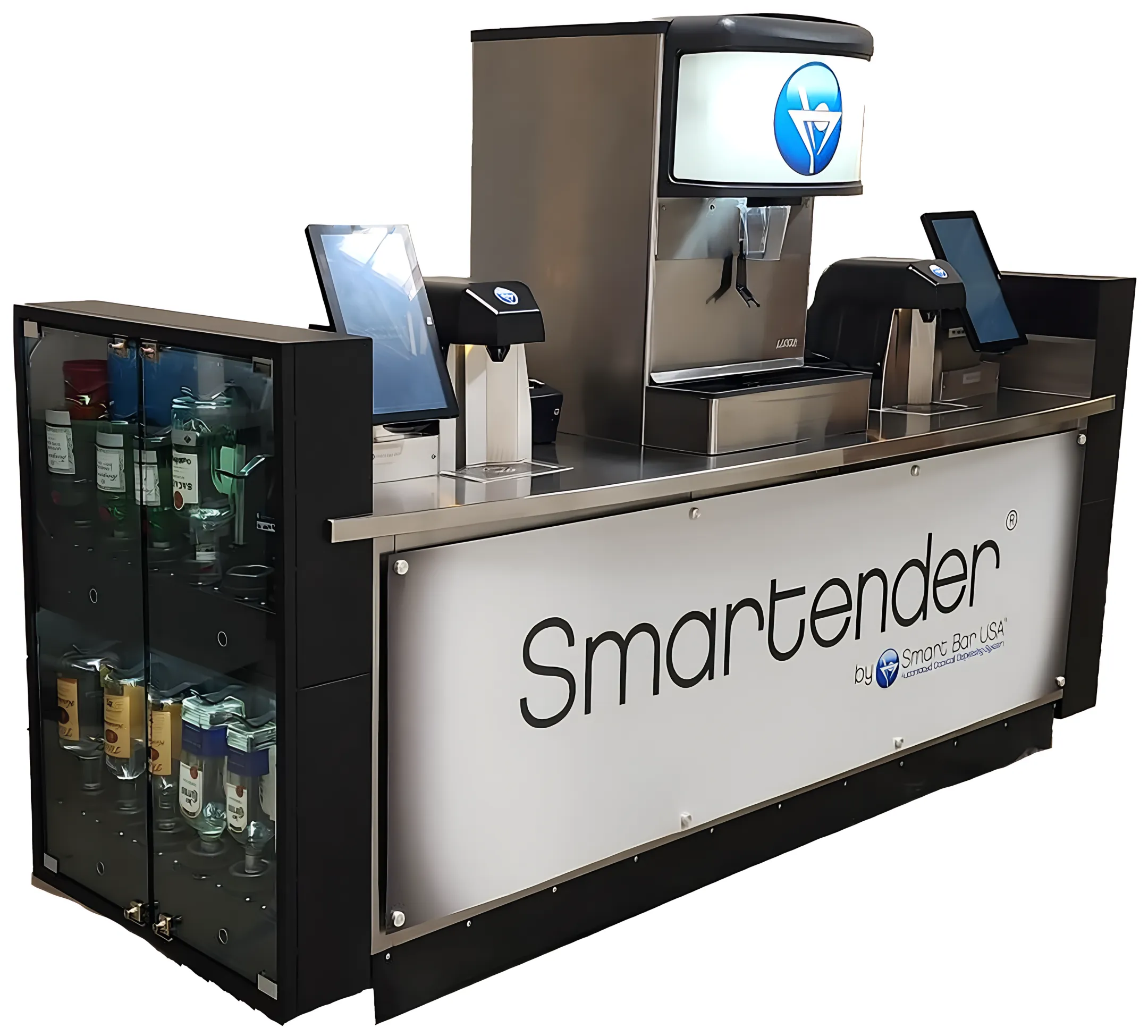 Entertainment center beverage service