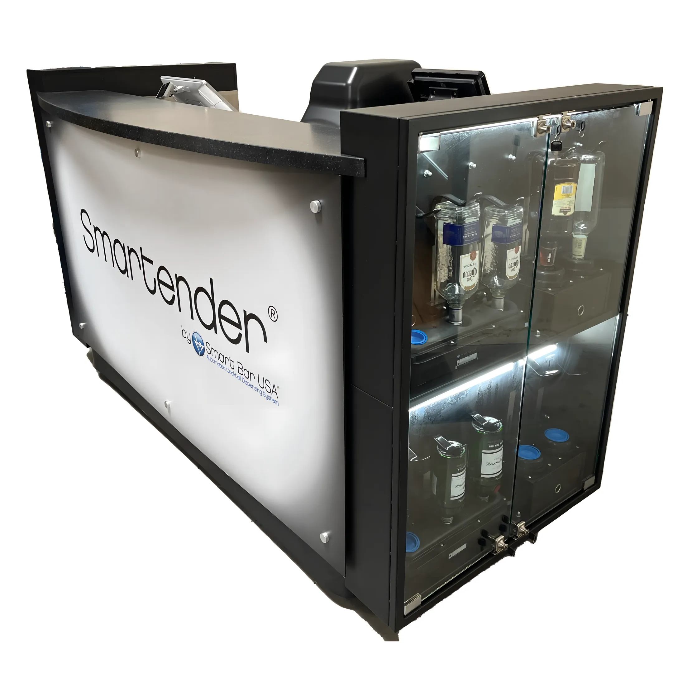 Stadium automated beverage dispensing