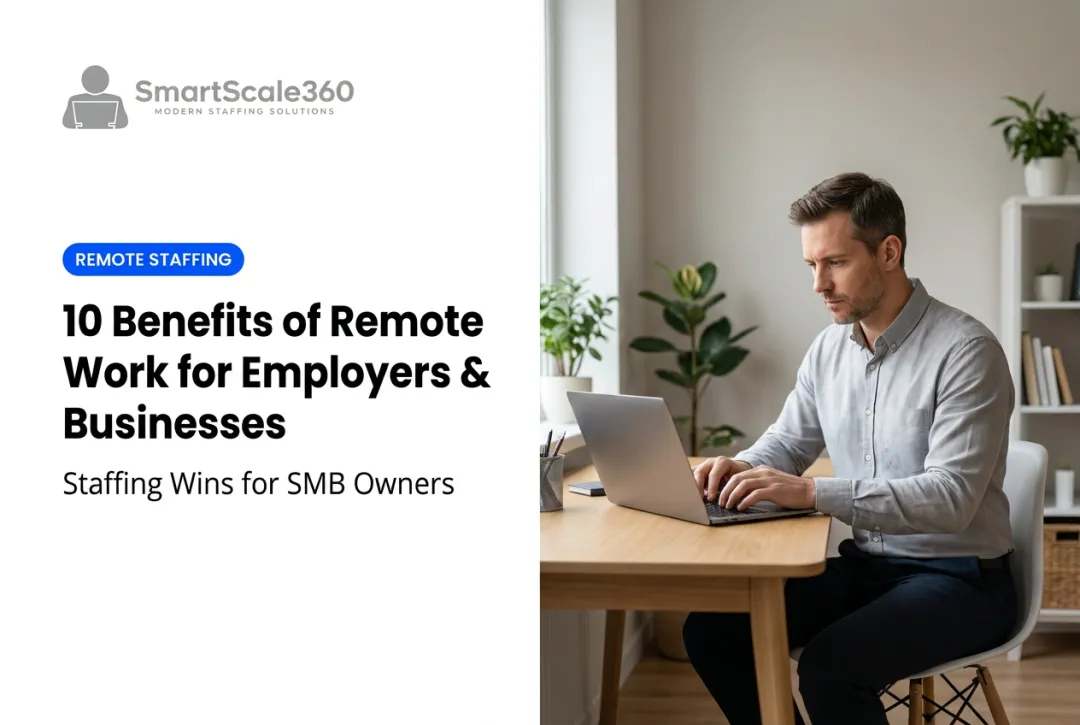 10 Benefits of Remote Work for Employers & Businesses