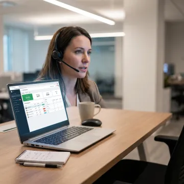 Professional Live Receptionist Service — From $125/mo