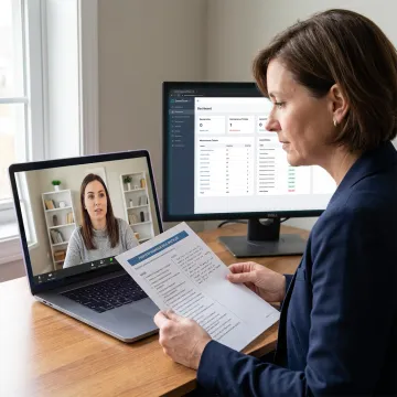 Remote property assistant onboarding process