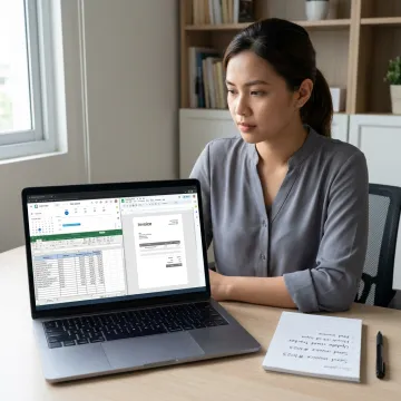 Virtual assistant and bookkeeper supporting business owner