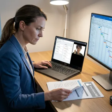 Remote back office onboarding process