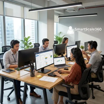 Philippines back office outsourcing team supporting US small businesses