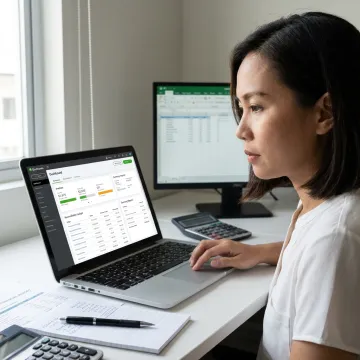 QuickBooks virtual assistant supporting a small business