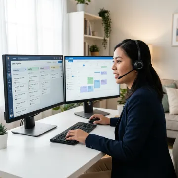 Virtual assistant booking sales appointments