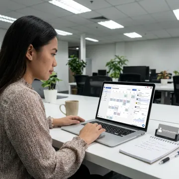 Offshore social media virtual assistant working