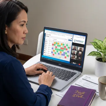 Virtual patient care coordinator supporting home care agency