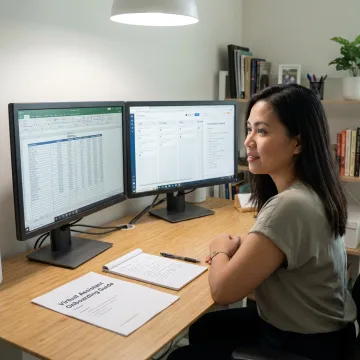 Real estate bookkeeping VA onboarding workflow