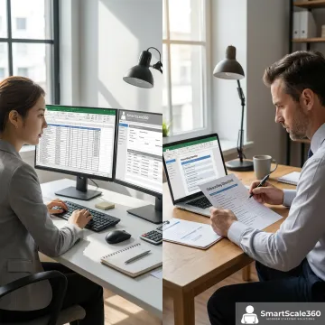 Offshore data entry onboarding process