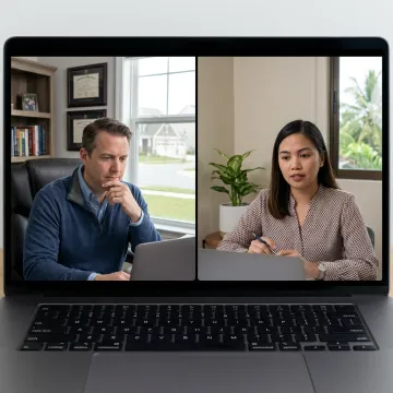 Remote staffing onboarding meeting