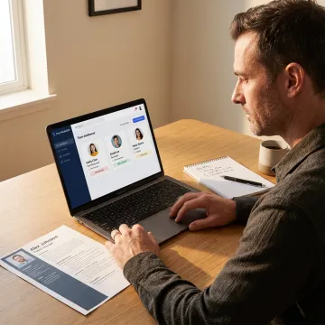 Remote staffing consultation process