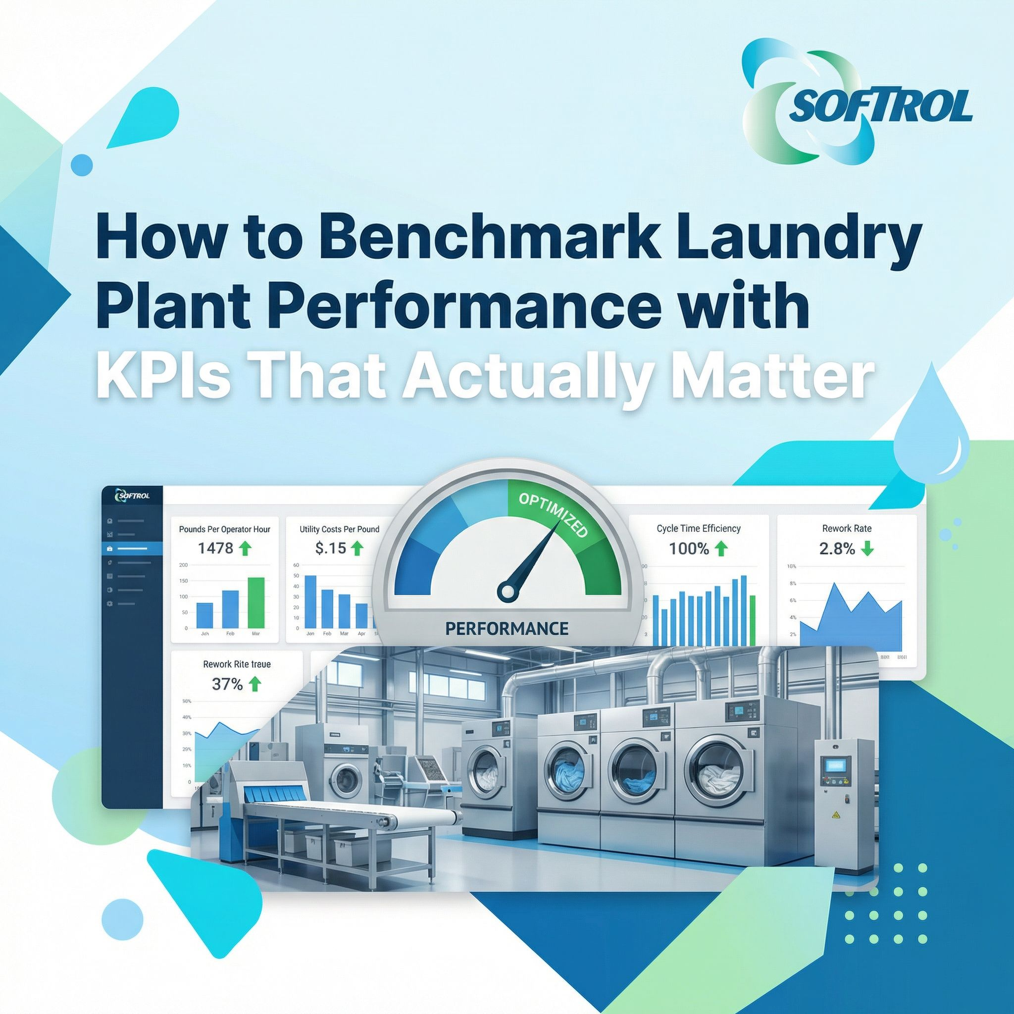 How to Benchmark Laundry Plant Performance with KPIs That Actually Matter