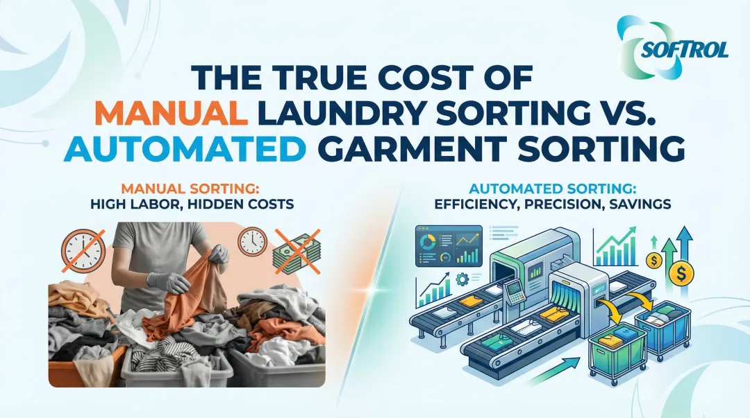Cover image for The True Cost of Manual Laundry Sorting vs. Automated Garment Sorting