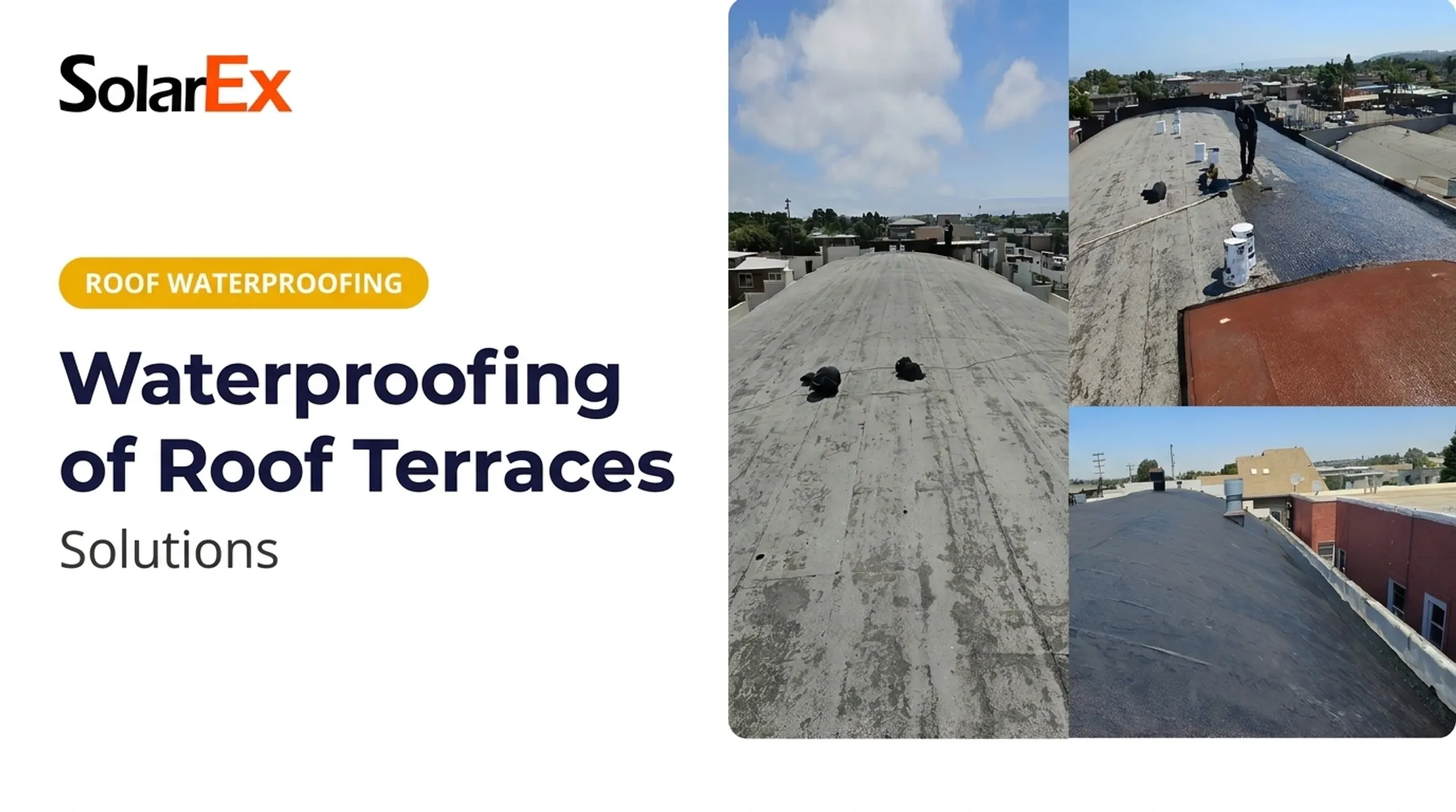 Waterproofing of Roof Terraces: Solutions