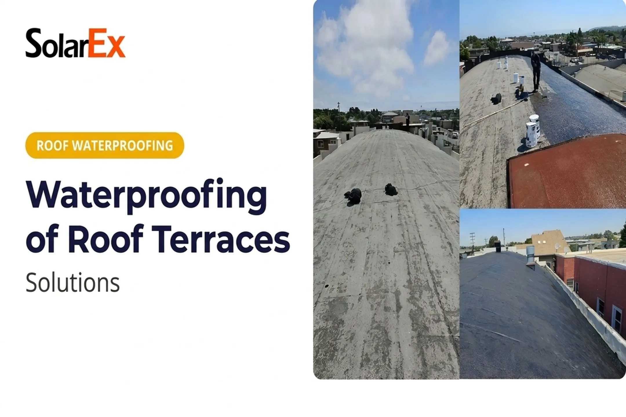 Waterproofing of Roof Terraces: Solutions