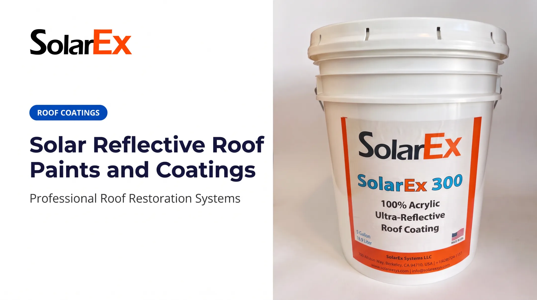 Solar Reflective Roof Paints and Coatings