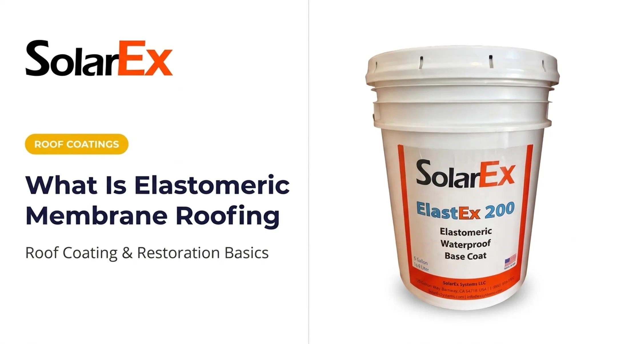 What Is Elastomeric Membrane Roofing