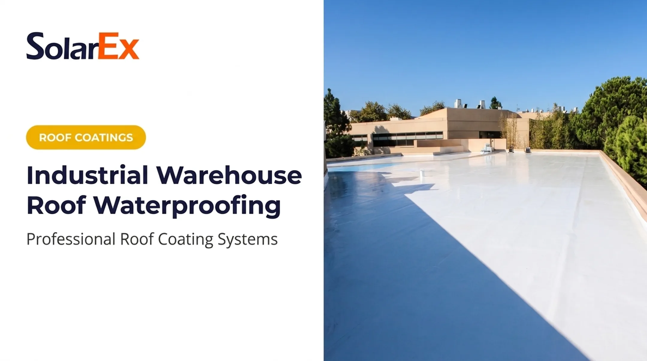 Industrial Warehouse Roof Waterproofing