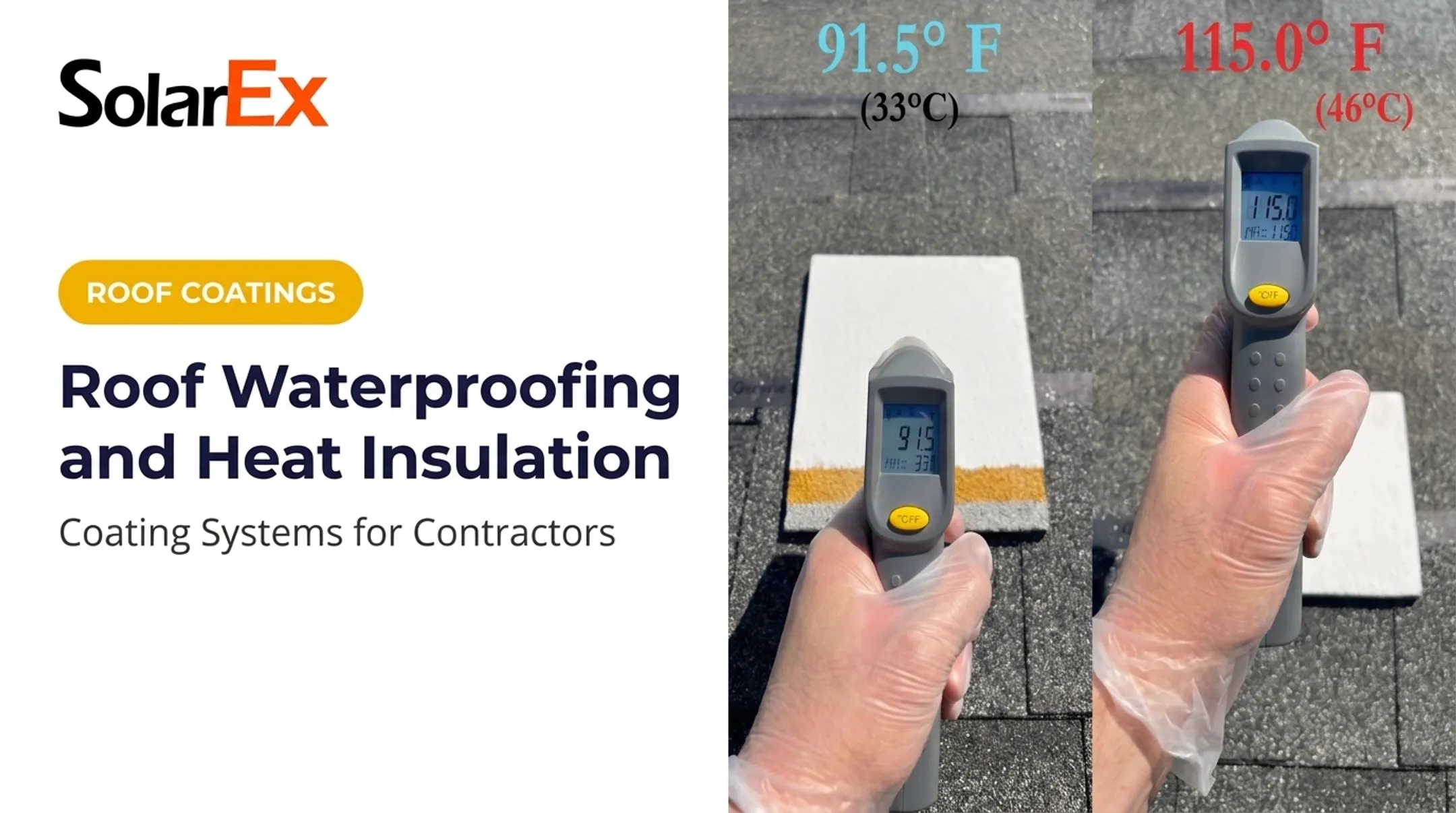 Roof Waterproofing and Heat Insulation