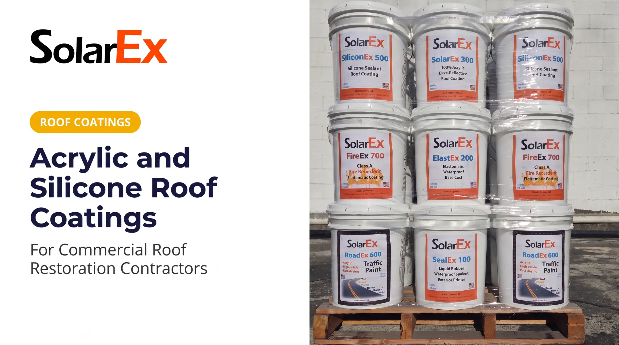 Acrylic and Silicone Roof Coatings