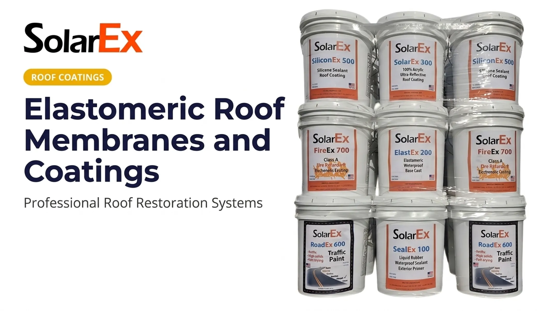 Elastomeric Roof Membranes and Coatings